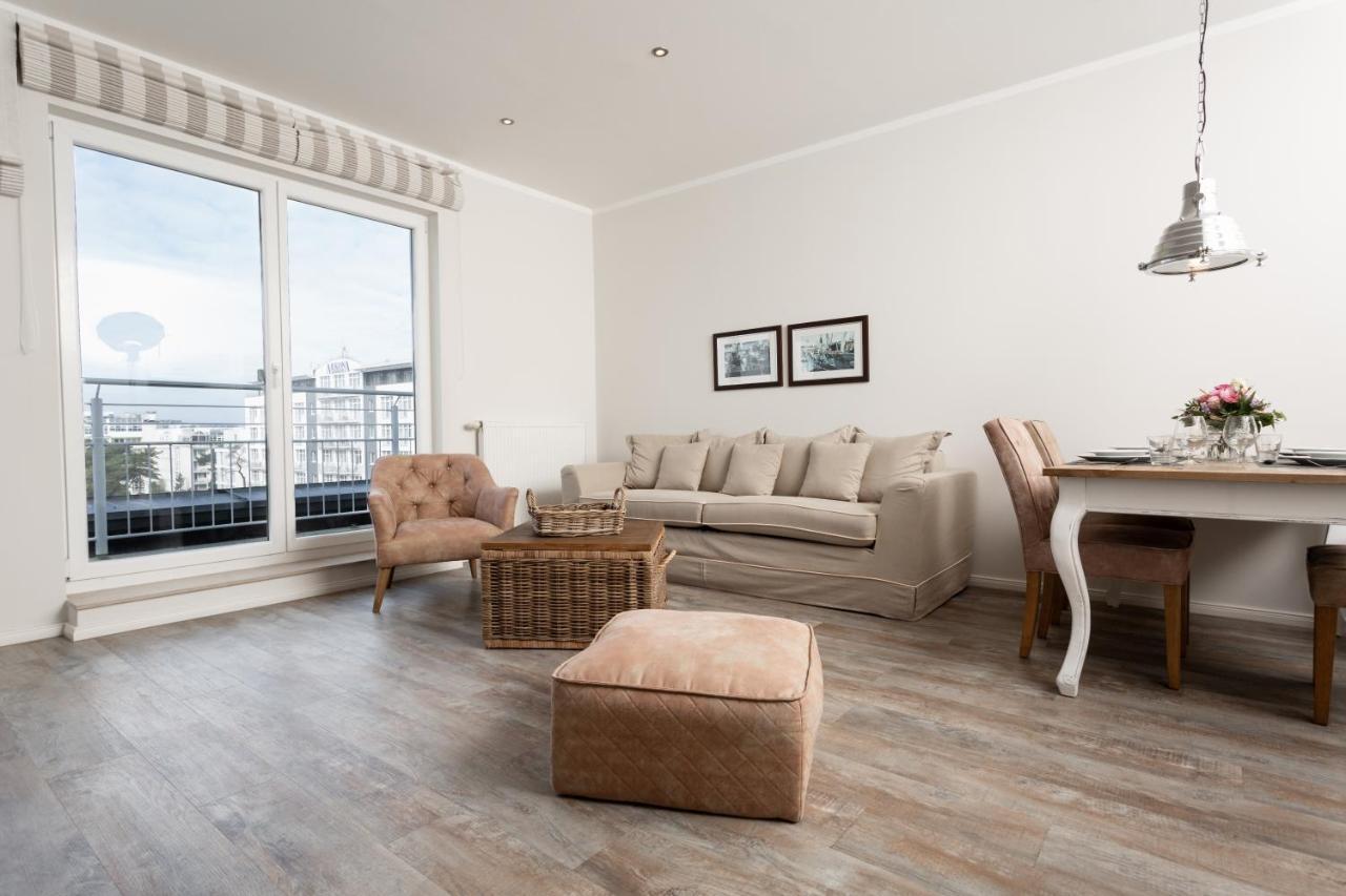 Strandnahe Fewos Mit Meerblick Und Dachterrasse, Residenz Bel Vital - Kategorie E Бінц Екстер'єр фото