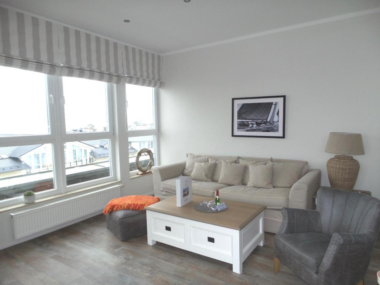 Strandnahe Fewos Mit Meerblick Und Dachterrasse, Residenz Bel Vital - Kategorie E Бінц Екстер'єр фото
