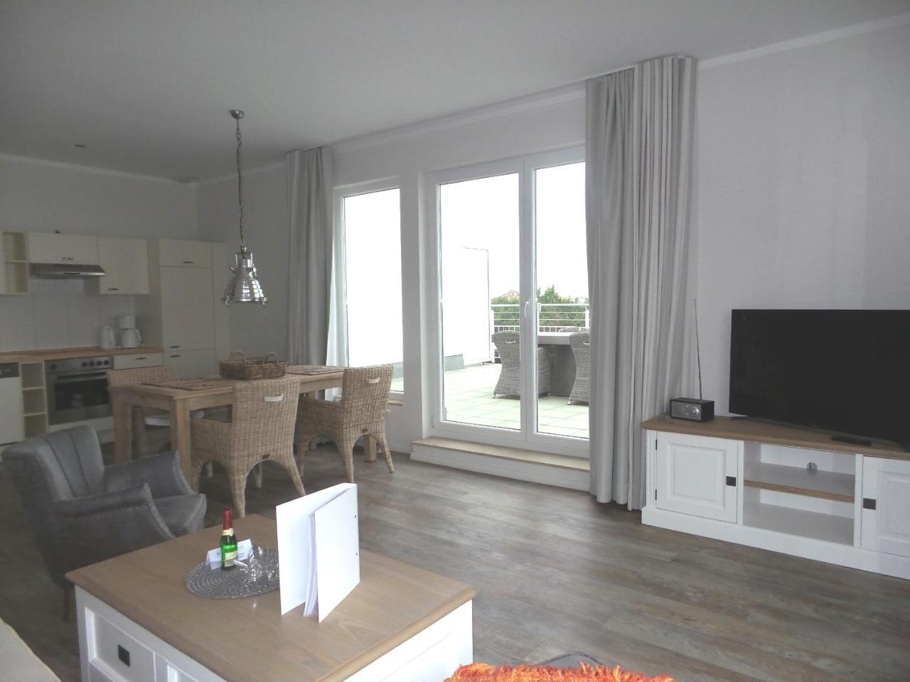 Strandnahe Fewos Mit Meerblick Und Dachterrasse, Residenz Bel Vital - Kategorie E Бінц Екстер'єр фото