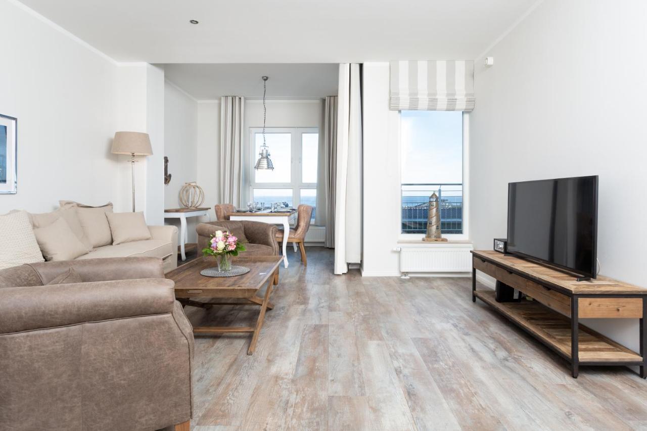 Strandnahe Fewos Mit Meerblick Und Dachterrasse, Residenz Bel Vital - Kategorie E Бінц Номер фото